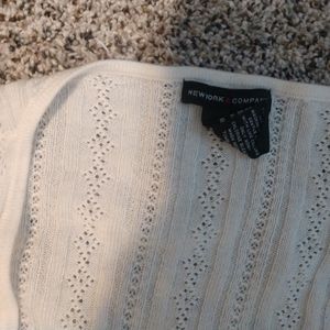 Wrap lightweight sweater